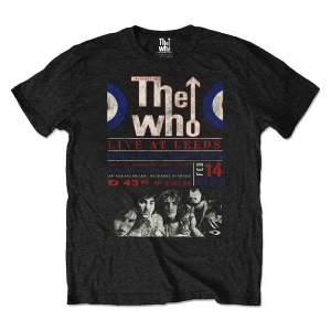 The Who - Live At Leeds '70 Uni Bl Eco S i gruppen MERCHANDISE / T-shirt / Pop-Rock hos Bengans Skivbutik AB (5542573r)