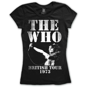 The Who - British Tour 1973 Lady Bl S i gruppen MERCHANDISE / T-shirt / Pop-Rock hos Bengans Skivbutik AB (5542586r)
