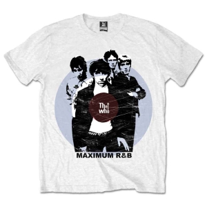 The Who - Maximum R&B Uni Wht    S i gruppen MERCHANDISE / T-shirt / Nyheter / Pop-Rock hos Bengans Skivbutik AB (5542594r)