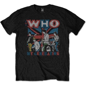 The Who - My Generation Sketch Uni Bl S i gruppen MERCHANDISE / T-shirt / Pop-Rock hos Bengans Skivbutik AB (5542599r)