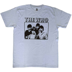 The Who - Band Photo Frame Uni Blue    S i gruppen MERCHANDISE / T-shirt / Nyheter / Pop-Rock hos Bengans Skivbutik AB (5542616r)