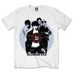 The Who - Packaged Maximum R&B Uni Wht    S i gruppen MERCHANDISE / T-shirt / Nyheter / Pop-Rock hos Bengans Skivbutik AB (5542619r)