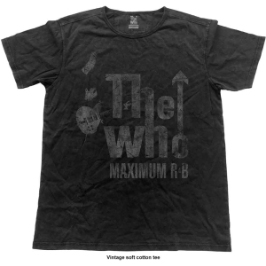 The Who - Vtge Maximum R&B Uni Bl    S i gruppen MERCHANDISE / T-shirt / Nyheter / Pop-Rock hos Bengans Skivbutik AB (5542623r)