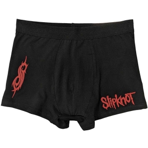 Slipknot - Logo Uni Bl Boxers:  i gruppen MERCHANDISE / Merch / Hårdrock hos Bengans Skivbutik AB (5542964r)