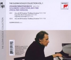 Gould Glenn - Plays Bach: Goldberg Variations 1955 & 1981 (2CD) i gruppen CD / Klassiskt,Övrigt hos Bengans Skivbutik AB (554316)