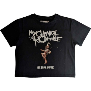 My Chemical Romance - The Black Parade Lady Bl Crop Top:  i gruppen MERCHANDISE / T-shirt / Punk hos Bengans Skivbutik AB (5543170r)