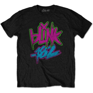 Blink-182 - Neon Logo Uni Bl i gruppen MERCHANDISE / T-shirt / Nyheter / Pop-Rock hos Bengans Skivbutik AB (5543533)