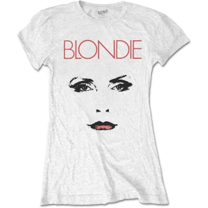 Blondie - Staredown Lady Wht  i gruppen MERCHANDISE / T-shirt / Nyheter / Pop-Rock hos Bengans Skivbutik AB (5543867r)