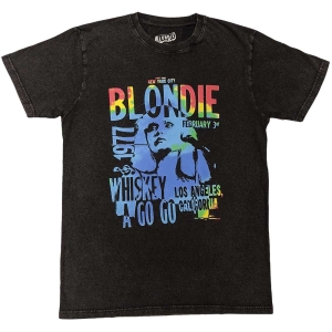 Blondie - Whiskey A Go Go Uni Bl  i gruppen MERCHANDISE / T-shirt / Nyheter / Pop-Rock hos Bengans Skivbutik AB (5543870r)