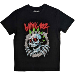 Blink-182 - Six Arrow Skull Uni Bl  i gruppen MERCHANDISE / T-shirt / Nyheter / Pop-Rock hos Bengans Skivbutik AB (5543892r)