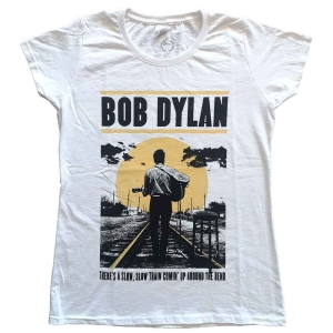 Bob Dylan - Slow Train Lady Wht i gruppen MERCHANDISE / T-shirt / Nyheter / Pop-Rock hos Bengans Skivbutik AB (5543901r)