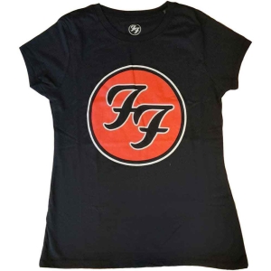 Foo Fighters - Ff Logo Lady Bl i gruppen MERCHANDISE / T-shirt / Nyheter / Pop-Rock hos Bengans Skivbutik AB (5543930r)
