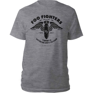 Foo Fighters - Stencil Uni Grey  i gruppen MERCHANDISE / T-shirt / Nyheter / Pop-Rock hos Bengans Skivbutik AB (5543934r)