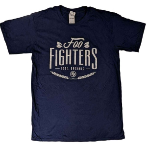 Foo Fighters - 100% Organic Uni Navy  i gruppen MERCHANDISE / T-shirt / Nyheter / Pop-Rock hos Bengans Skivbutik AB (5543936r)