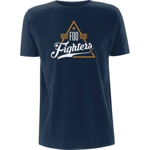 Foo Fighters - Triangle Uni Navy  i gruppen MERCHANDISE / T-shirt / Nyheter / Pop-Rock hos Bengans Skivbutik AB (5543942r)