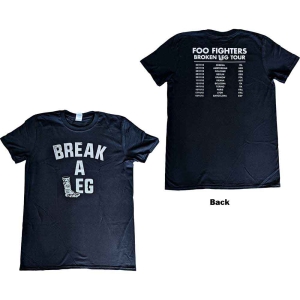 Foo Fighters - Break A Leg Uni Bl  i gruppen MERCHANDISE / T-shirt / Nyheter / Pop-Rock hos Bengans Skivbutik AB (5543957r)