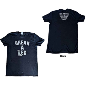 Foo Fighters - Break A Leg Milton Keynes Uni Bl  i gruppen MERCHANDISE / T-shirt / Nyheter / Pop-Rock hos Bengans Skivbutik AB (5543975r)
