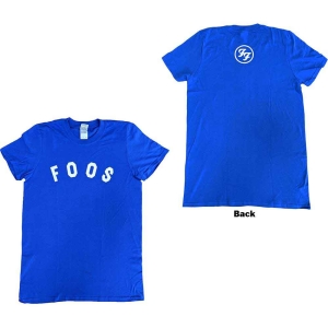 Foo Fighters - Foos Logo Uni Blue  i gruppen MERCHANDISE / T-shirt / Nyheter / Pop-Rock hos Bengans Skivbutik AB (5543977r)