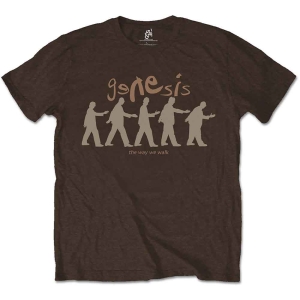 Genesis - The Way We Walk Uni Brown    S i gruppen MERCHANDISE / T-shirt / Nyheter / Pop-Rock hos Bengans Skivbutik AB (5543991r)