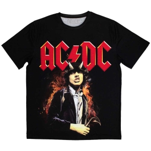 Ac/Dc -  Angus Highway To Hell Uni Bl  (XL) i gruppen MERCHANDISE / T-shirt / Hårdrock hos Bengans Skivbutik AB (5544741)