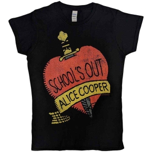 Alice Cooper - Schools Out Skinny Lady Bl i gruppen MERCHANDISE / T-shirt / Nyheter / Hårdrock hos Bengans Skivbutik AB (5544793r)