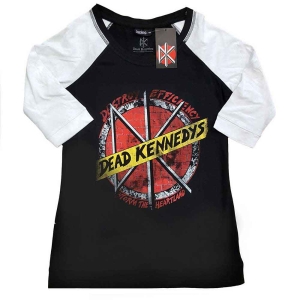 Dead Kennedys - Destroy Lady Bl/Wht Raglan:1Xs i gruppen MERCHANDISE / T-shirt / Nyheter / Punk hos Bengans Skivbutik AB (5544831r)