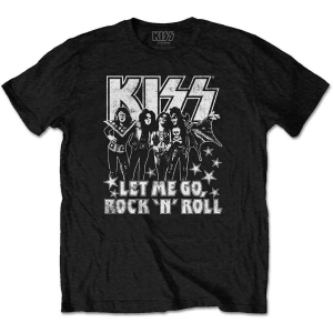 Kiss - Let Me Go Uni Bl i gruppen MERCHANDISE / T-shirt / Hårdrock hos Bengans Skivbutik AB (5544877r)