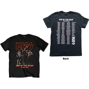 Kiss - End Of The Road Tour Uni Bl  i gruppen MERCHANDISE / T-shirt / Nyheter / Hårdrock hos Bengans Skivbutik AB (5544882r)