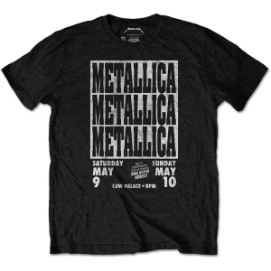 Metallica - Cow Palace Uni Bl Eco  i gruppen MERCHANDISE / T-shirt / Nyheter / Hårdrock hos Bengans Skivbutik AB (5544900r)