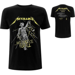 Metallica - And Justice For All Tracks Uni Bl  i gruppen MERCHANDISE / T-shirt / Nyheter / Hårdrock hos Bengans Skivbutik AB (5544907r)
