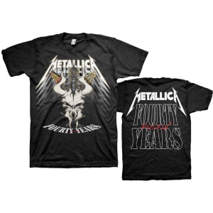 Metallica - 40Th Anniversary Forty Years Uni Bl  i gruppen MERCHANDISE / T-shirt / Nyheter / Hårdrock hos Bengans Skivbutik AB (5544928r)