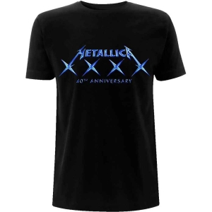Metallica - 40 Xxxx Uni Bl  i gruppen MERCHANDISE / T-shirt / Nyheter / Hårdrock hos Bengans Skivbutik AB (5544929r)
