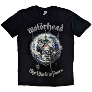 Motorhead - The World Is Yours Album Uni Bl  i gruppen MERCHANDISE / T-shirt / Nyheter / Hårdrock hos Bengans Skivbutik AB (5544947r)