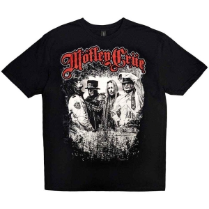 Motley Crue - Greatest Hits Bandshot Uni Bl  i gruppen MERCHANDISE / T-shirt / Hårdrock hos Bengans Skivbutik AB (5544952r)