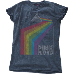 Pink Floyd - Prism Arch Snow Wash Lady Denim  i gruppen MERCHANDISE / T-shirt / Nyheter / Pop-Rock hos Bengans Skivbutik AB (5545041)