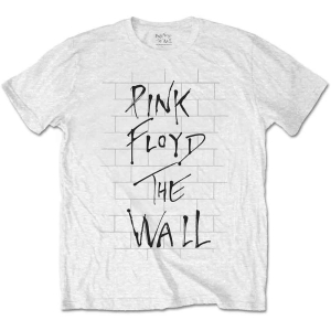 Pink Floyd - The Wall Wall & Logo Uni Wht i gruppen MERCHANDISE / T-shirt / Nyheter / Pop-Rock hos Bengans Skivbutik AB (5545076)