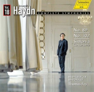 Haydn - Symphonies Nos 89, 102, 105 i gruppen Externt_Lager / Naxoslager hos Bengans Skivbutik AB (554527)