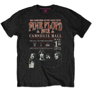 Pink Floyd - Carnegie '72 Uni Bl Eco  i gruppen MERCHANDISE / T-shirt / Nyheter / Pop-Rock hos Bengans Skivbutik AB (5545566r)