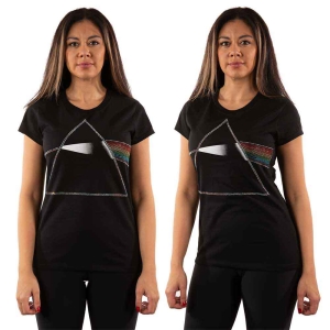 Pink Floyd - Dsotm Diamante Lady Bl  i gruppen MERCHANDISE / T-shirt / Nyheter / Pop-Rock hos Bengans Skivbutik AB (5545613r)