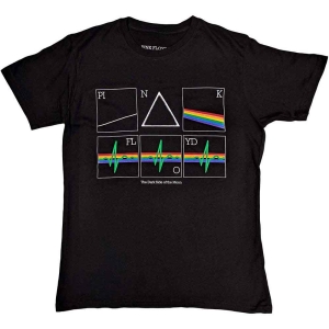 Pink Floyd - Prism Heart Beat Uni Bl  i gruppen MERCHANDISE / T-shirt / Nyheter / Pop-Rock hos Bengans Skivbutik AB (5545624r)