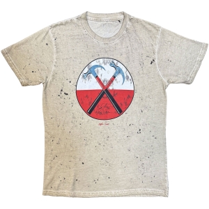 Pink Floyd - The Wall Hammers Snow Wash Uni Sand  i gruppen MERCHANDISE / T-shirt / Pop-Rock hos Bengans Skivbutik AB (5545666r)