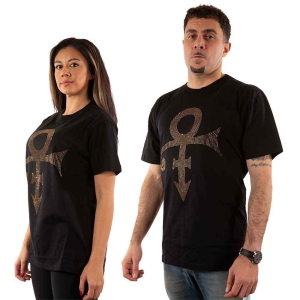 Prince - Gold Symbol Diamante Uni Bl i gruppen MERCHANDISE / T-shirt / Nyheter / Pop-Rock hos Bengans Skivbutik AB (5545824)