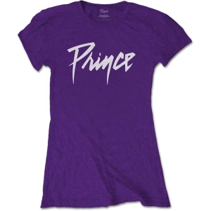 Prince - Logo Lady Purp  i gruppen MERCHANDISE / T-shirt / Nyheter / Pop-Rock hos Bengans Skivbutik AB (5545851r)