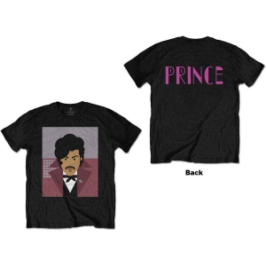 Prince - Many Faces Uni Bl  i gruppen MERCHANDISE / T-shirt / Nyheter / Pop-Rock hos Bengans Skivbutik AB (5545876r)
