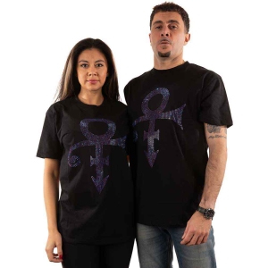 Prince - Purple Symbol Diamante Uni Bl  i gruppen MERCHANDISE / T-shirt / Nyheter / Pop-Rock hos Bengans Skivbutik AB (5545881r)