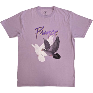 Prince - Doves Distressed Uni Purp  i gruppen MERCHANDISE / T-shirt / Nyheter / Pop-Rock hos Bengans Skivbutik AB (5545883r)