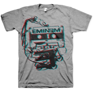 Eminem - Tape Uni Grey i gruppen MERCHANDISE / T-shirt / Nyheter / Hip Hop-Rap hos Bengans Skivbutik AB (5545920)