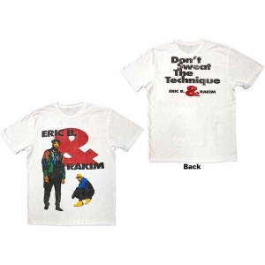Eric B. & Rakim - Don't Sweat Uni Wht  i gruppen MERCHANDISE / T-shirt / Nyheter / Hip Hop-Rap hos Bengans Skivbutik AB (5546037r)