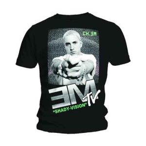 Eminem - Em Tv Uni Bl  i gruppen MERCHANDISE / T-shirt / Nyheter / Hip Hop-Rap hos Bengans Skivbutik AB (5546043r)