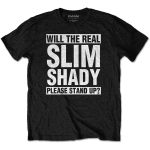 Eminem - The Real Slim Shady Uni Bl  i gruppen MERCHANDISE / T-shirt / Nyheter / Hip Hop-Rap hos Bengans Skivbutik AB (5546055r)